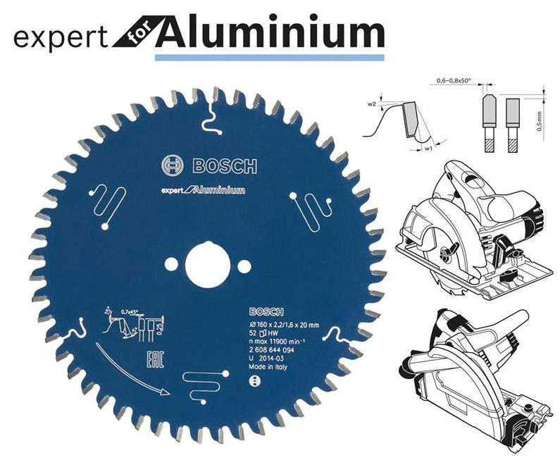 Bosch Disk.pjūkl.diskas Alum. 305 x 30 x 2,8 mm, 96