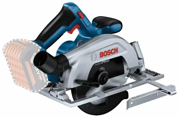 Akumuliatorinis diskinis pjūklas Bosch GKS 185-LI; 18 V; 1x5,0 Ah akum.