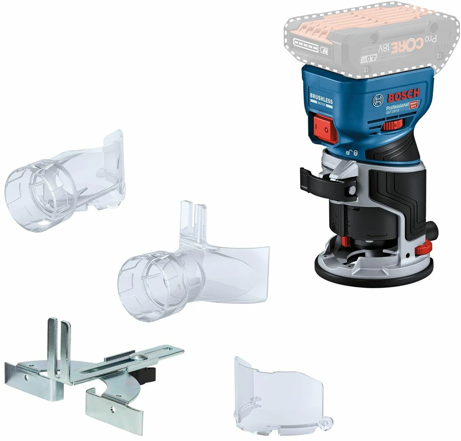 Bosch GKF 18V-8 Solo (8mm collet), Carton