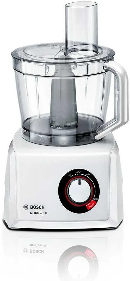 Virtuvinis kombainas Bosch MC812W501 Virtuvės kombainas, MultiTalent 8, 1000 W, Baltas, Baltas