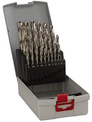 HSS Spiralinis grąžtas "PointTeQ" 25 dalių, "ProBox" 1–13 mm