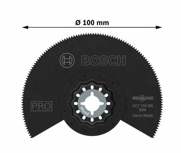 Bosch ACZ 100 BB,Multi Mat. 100 mm, 1 vnt.STARLOCK