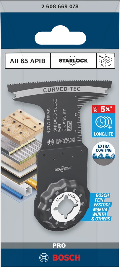 Bosch AII 65 APIB,Multi Mat. 65 x 40mm, 1vnt.STARLOCK