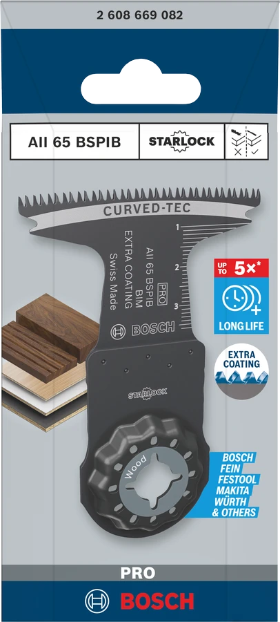 Bosch AII 65 BSPIB,Multi Mat. 65 x 40 mm, 1vnt.STARLOCK