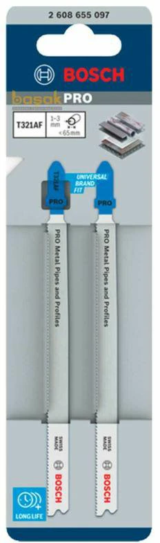 Bosch PRO siaurapj. pjūkleliai T321AF 2 vnt.