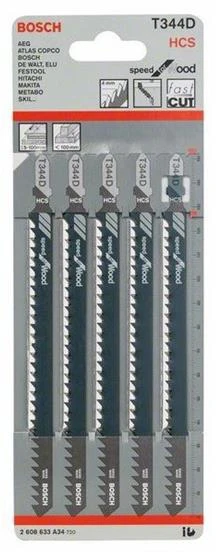 Bosch 3 siaurapj.pjūkleliai T 344 D