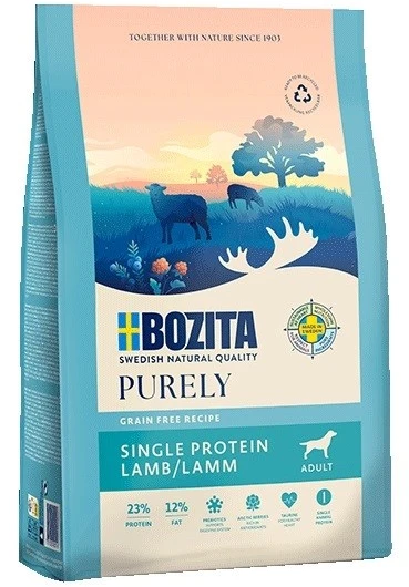 BOZITA Purely Adult sausas šunų ėdalas 2,5kg