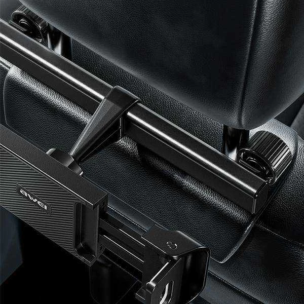 AWEI headrest mount X40 juodos spalvos