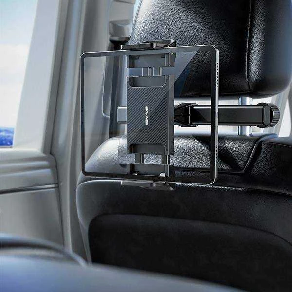 AWEI headrest mount X40 juodos spalvos