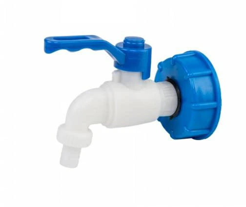 Bradas kranelio rinkinys IBC S60x6 su čiaupu -1/2" x 1/2", Plienas / PP