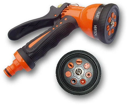 BRADAS PISTOLET DO WODY ZRASZAJĄCY METALOWY 7-FUNKCJI ZEBRA ECO7203