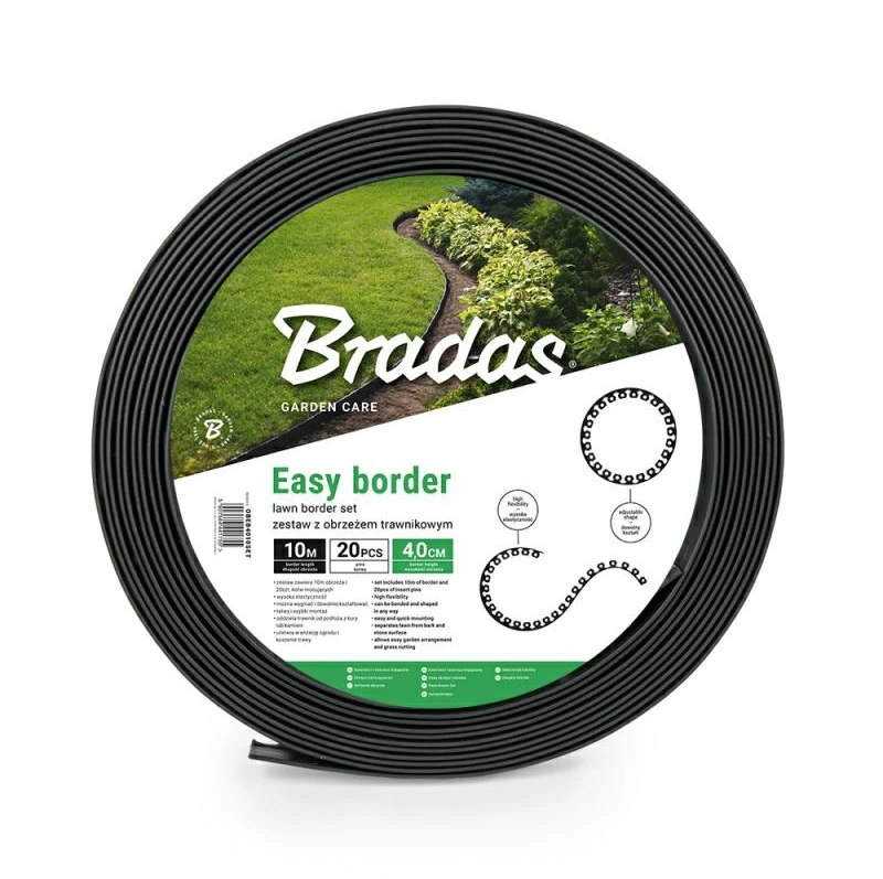 Bradas „EASY BORDER ANCHORS“ vejos apvadų rinkinys, 50 m