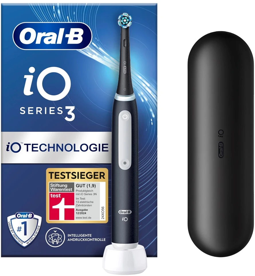 Dantų šepetėlis Oral-B iO 3 Matt Juodas