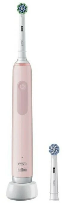 Elektrinis dantų šepetėlis Oral-B Pro Series 3, rožinis
