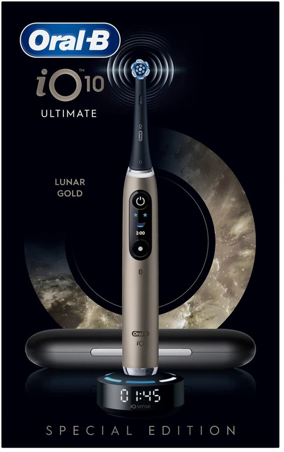 Braun Oral-B iO Lunar Gold electric dantų šepetėlis
