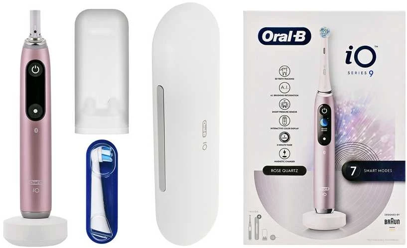 ORAL-B iO Series 9N Elektrinis dantų šepetėlis, rusvos spalvos