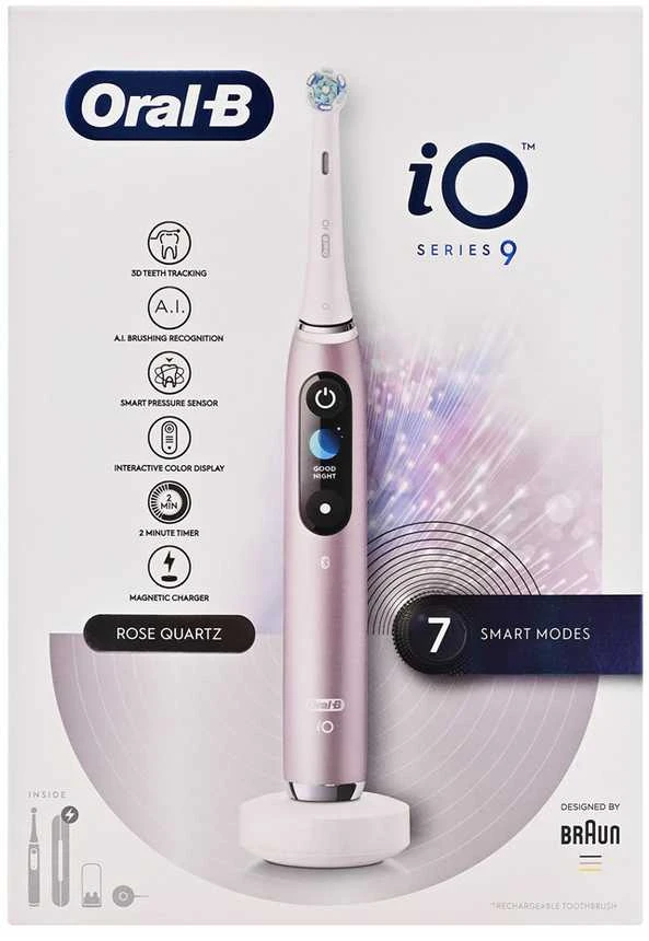 ORAL-B iO Series 9N Elektrinis dantų šepetėlis, rusvos spalvos