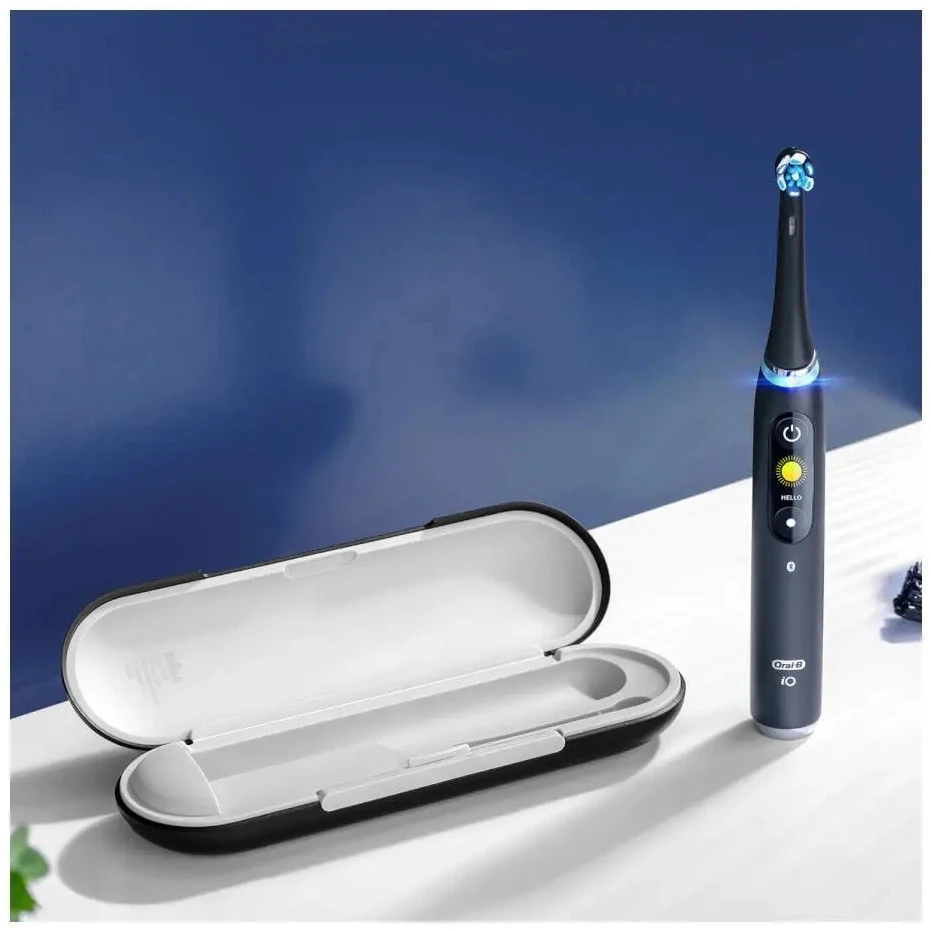 ORAL-B iO Series 9 Elektrinis dantų šepetėlis, juodos spalvos