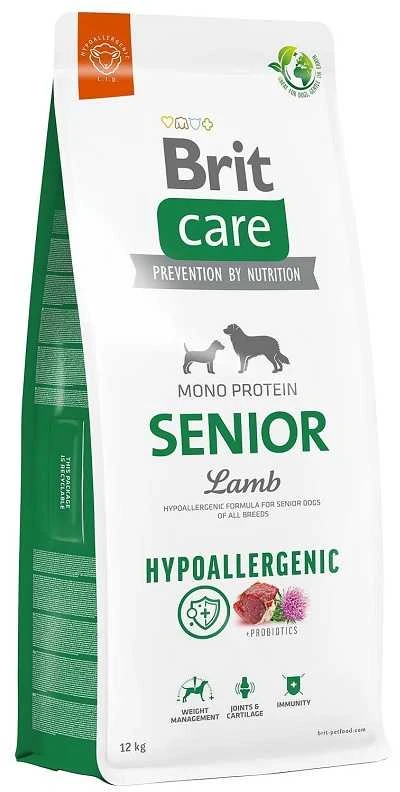 BRIT CARE Dog Senior su ėriena ir ryžiais 3kg