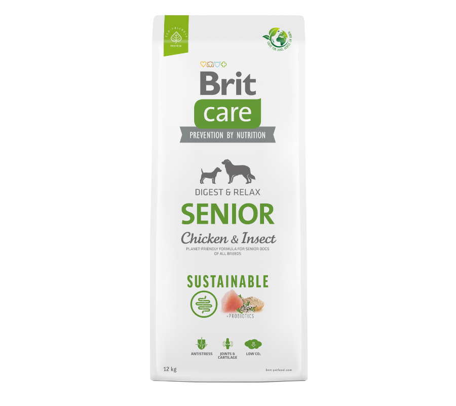 Brit Care SS Senior vištiena&Insect NAUJIENA 12 kg