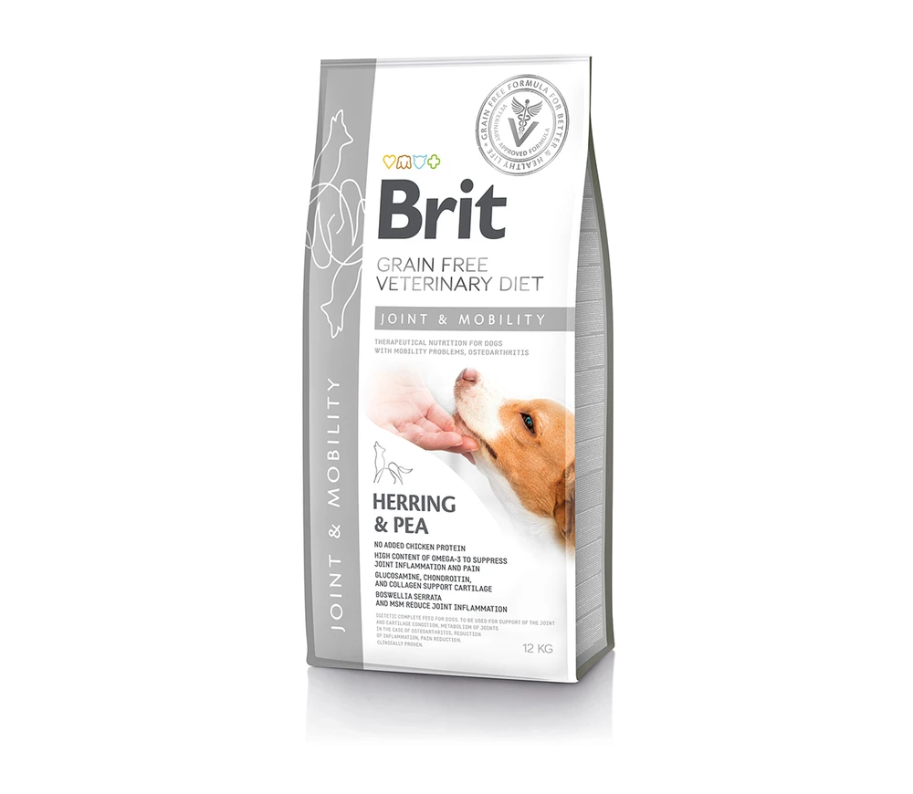 Brit GF Veterinary Diets sausas Maistas šunims Joint&Mobility 12kg
