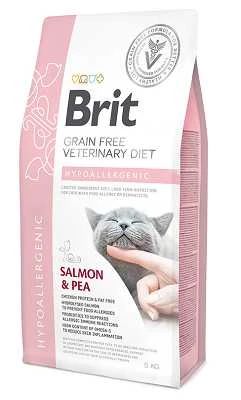 Brit GF Veterinary Diets sausas maistas katėms Hypoallergenic 5kg