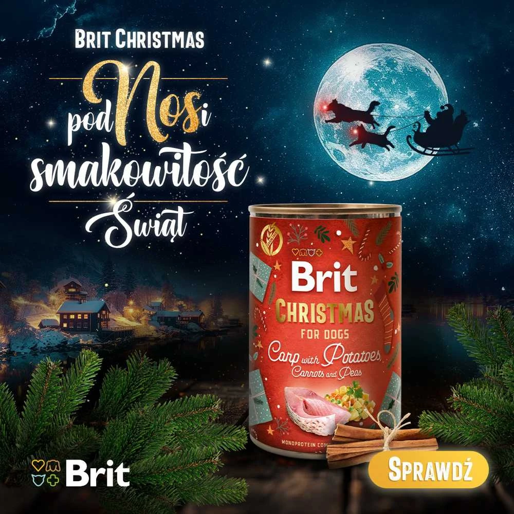 BRIT Mono Protein Karpis su bulvėmis – drėgnas Maistas šunims – 400g