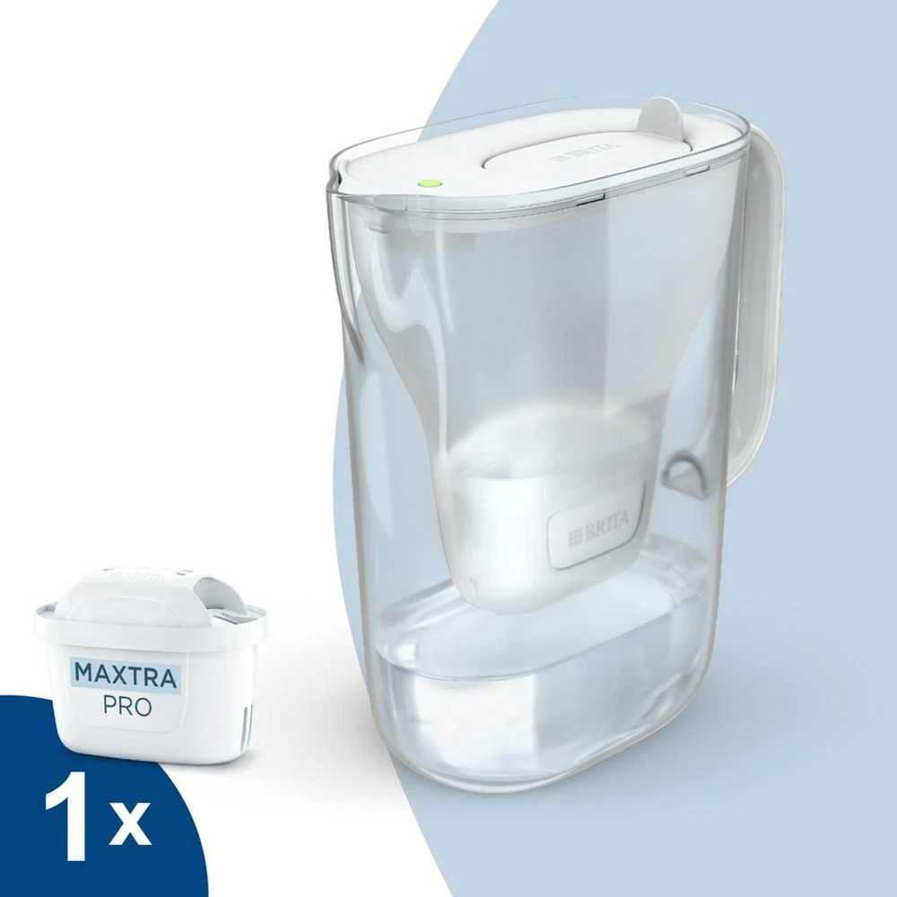 Brita Style Essential+1 Maxtra Pro PP filtro ąsotis (baltas) +DOVANA Brita gertuvė