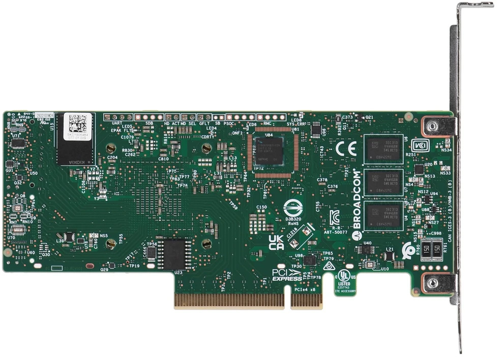 Broadcom MegaRAID 9560-8i RAID controller PCI Express x8 4.0 12 Gbit/s