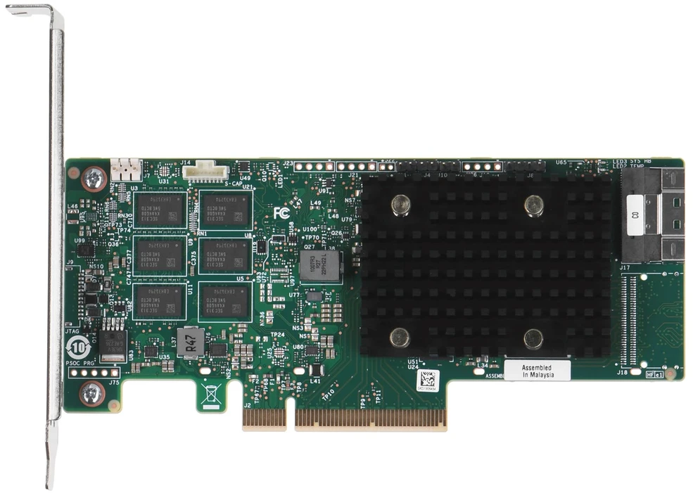 Broadcom MegaRAID 9560-8i RAID controller PCI Express x8 4.0 12 Gbit/s