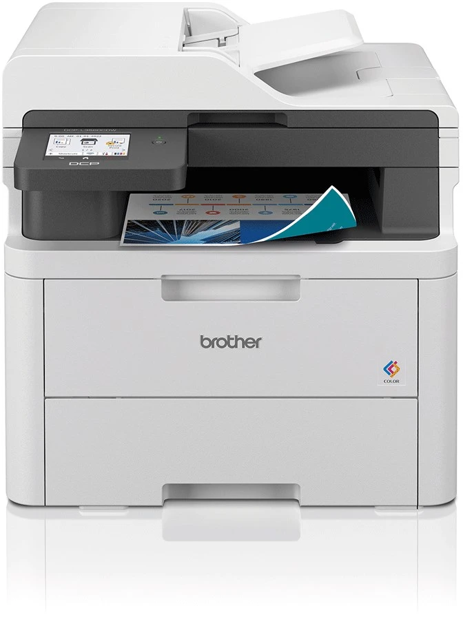 BROTHER DCP-L3560CDW spalvotas LED daugiafunkcis spausdintuvas, automatinis dokumentų tiektuvas, dvipusis spausdinimas, belaidis internetas, 26 psl./min.