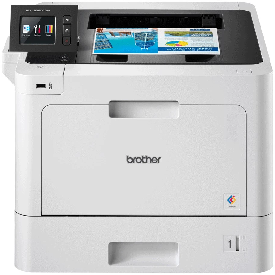 FL Brother HL-L8360CDW spalvų spausdintuvas A4/LAN/Wi-Fi/Duplex