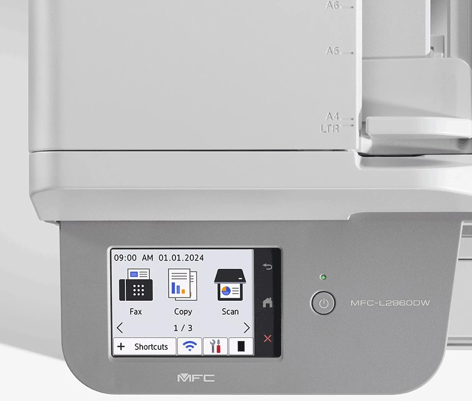 Brother | Spausdintuvas | MFC-L2960DW | lazerinis | Mono | All-in-one | A4 | Wi-Fi