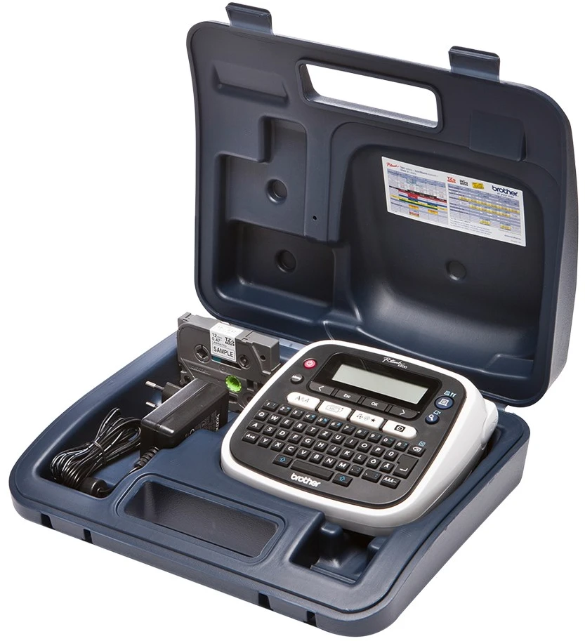 Brother P-touch D200WNVP etikečių spausdintuvas Perkėlimas terminiu būdu 180 x 180 DPI TZe QWERTY
