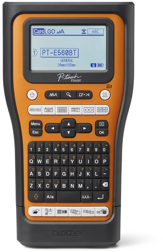 Spausdintuvas Brother P-TOUCH E560BTVP IKI 24 MM TZE B - USB BLUETOOTH SĄSAJA