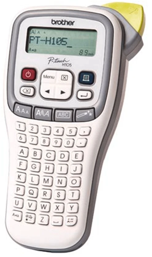 Etiketės spausdintuvas - Brother P-touch H105 kompaktiškas patvarus etikečių gamintojas