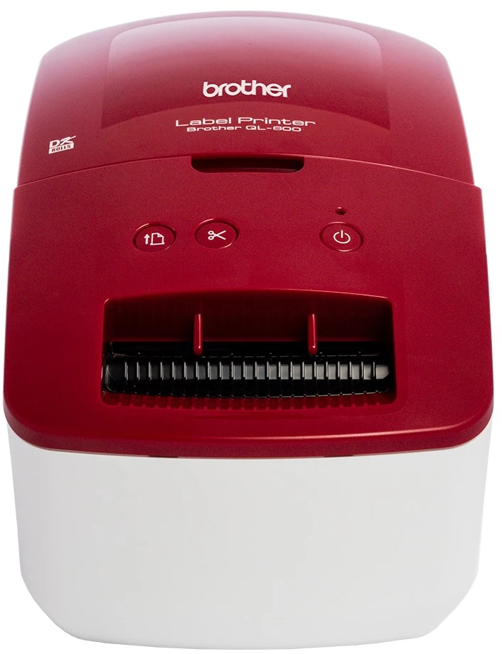 Brother QL-600RXX1 etikečių spausdintuvas Tiesioginis terminis 300 x 600 DPI 71 mm/sec Vielinis DK