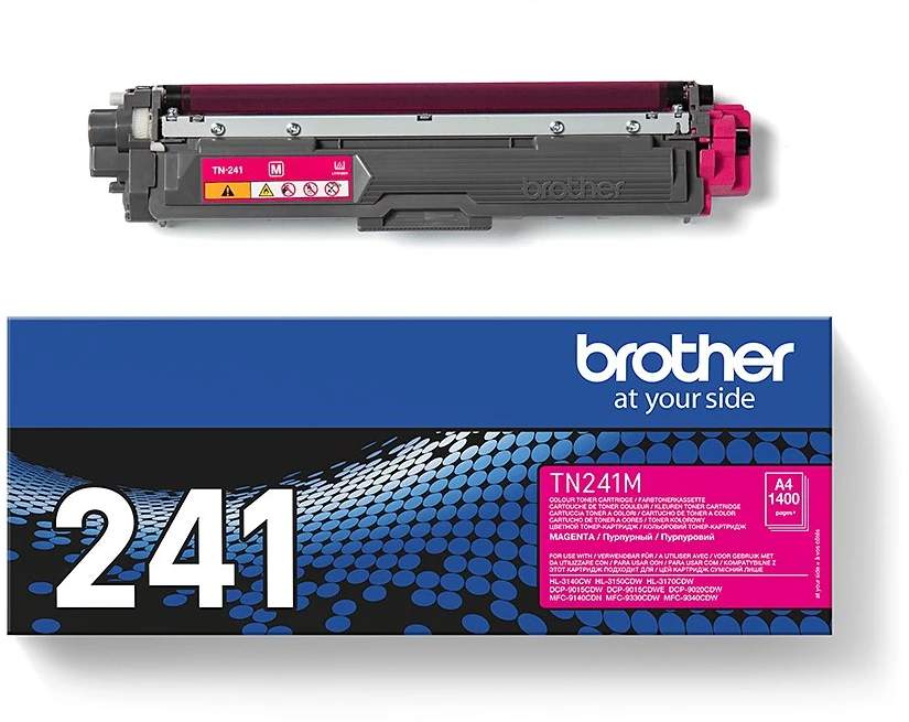 BROTHER TN-241M TONERIS MAGENTA 1400P