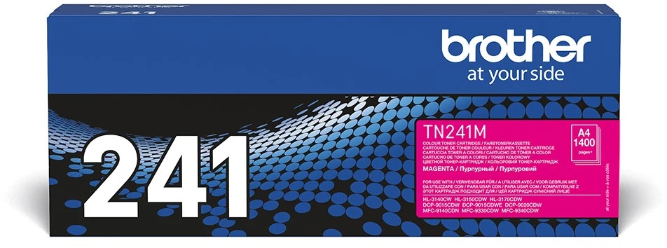 BROTHER TN-241M TONERIS MAGENTA 1400P