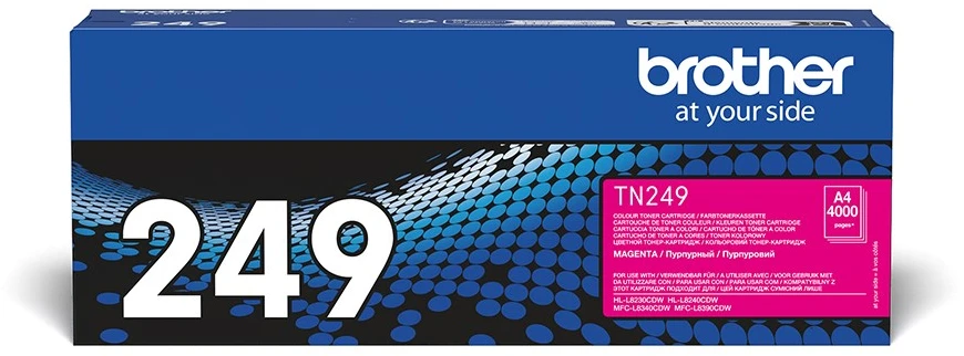BROTHER TN249M TONERIS MAGENTA 4000P