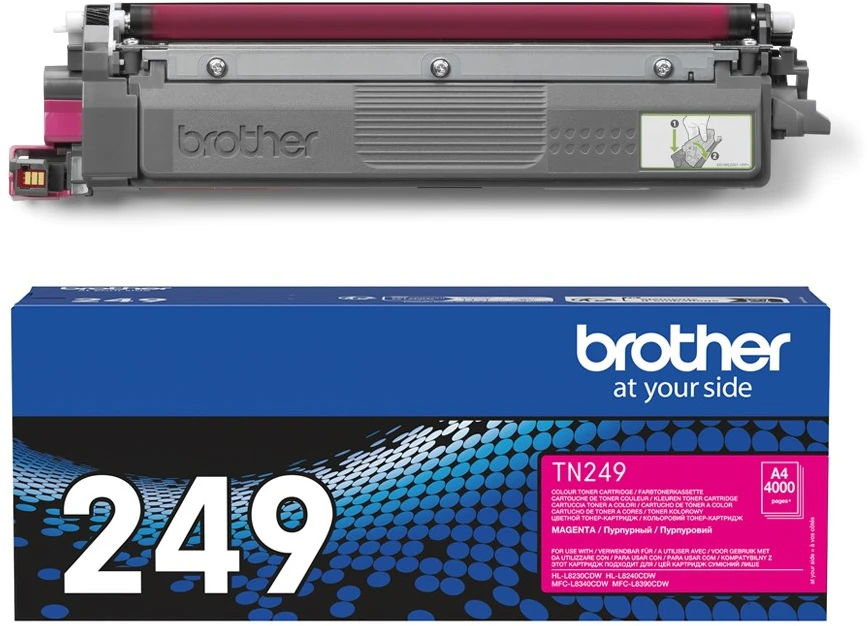 BROTHER TN249M TONERIS MAGENTA 4000P