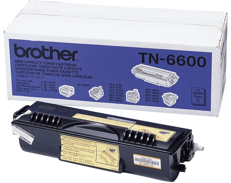 Brother TN-6600 (TN6600), juoda kasetė