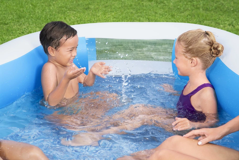 Bestway Baseinas Splashview, mėlynos ir baltos spalvos, 270x198x51cm