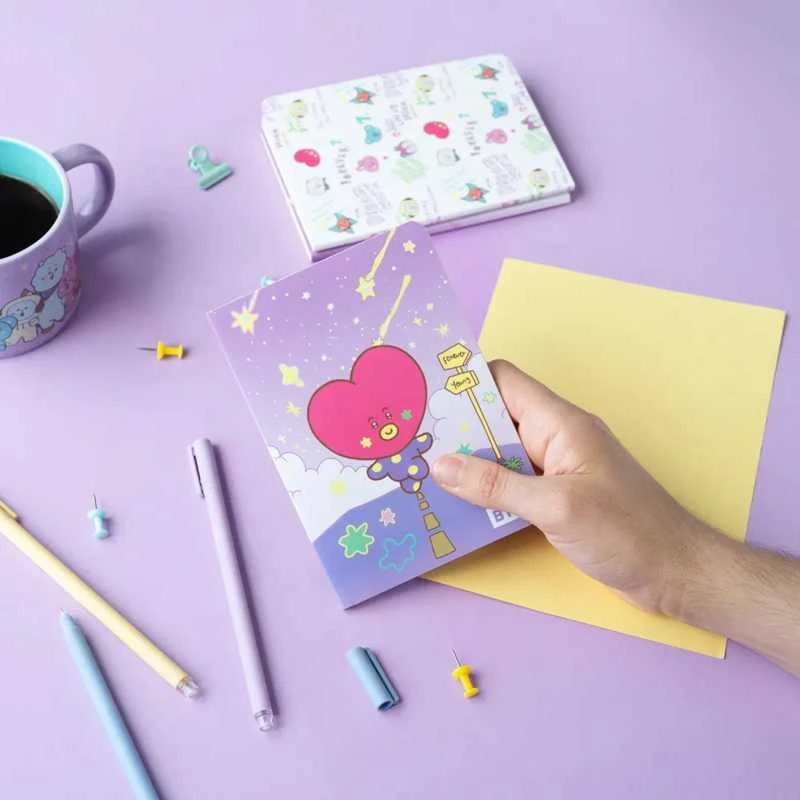 Curver BT21 - A6 formato užrašų knygelių rinkinys TATA (3 vnt.)