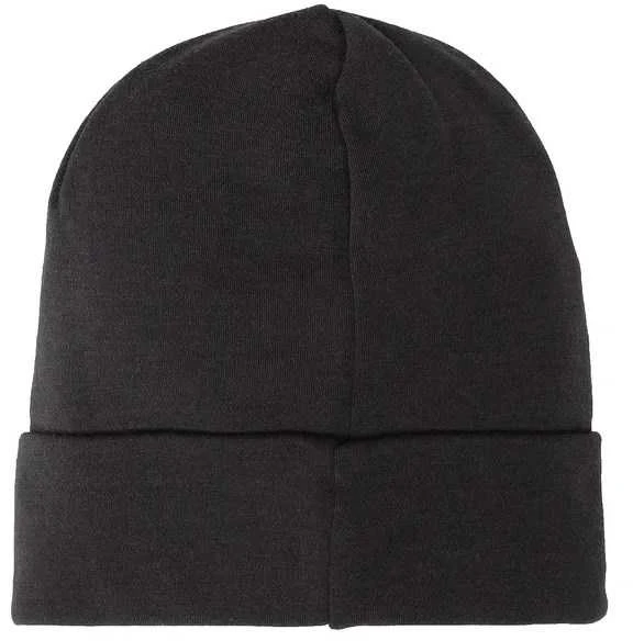 Buff Heavyweight merino vilnos kepurė Laisva žieminė kepurė - Juodas