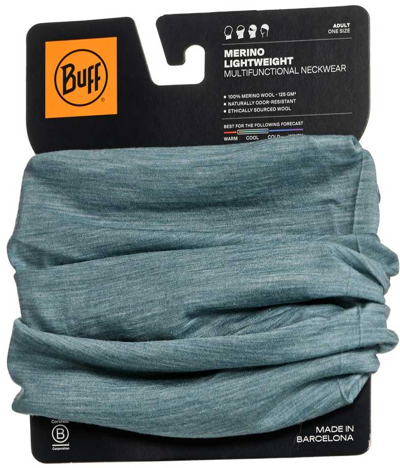 Mėlyna Buff Solid Pool Neckwear Mėlyna