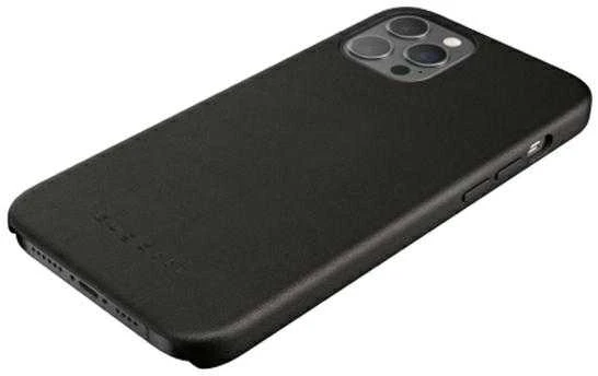 Dėklas Bugatti Porto Full Wrap Apple iPhone 12 Pro Max juodos spalvos 42646