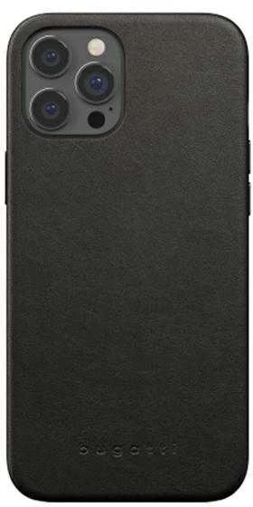 Dėklas Bugatti Porto Full Wrap Apple iPhone 12 Pro Max juodos spalvos 42646