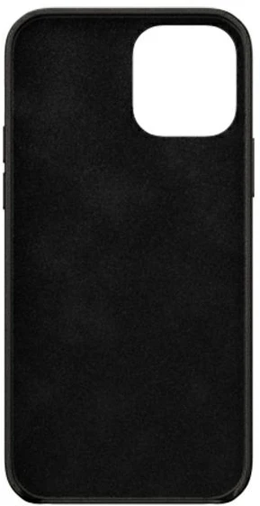 Dėklas Bugatti Porto Full Wrap Apple iPhone 12 Pro Max juodos spalvos 42646