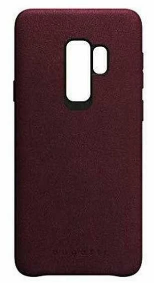 Dėklas „Bugatti Porto SS18“ „Samsung Galaxy S9 Plus G965“ aviečių spalvos 31389